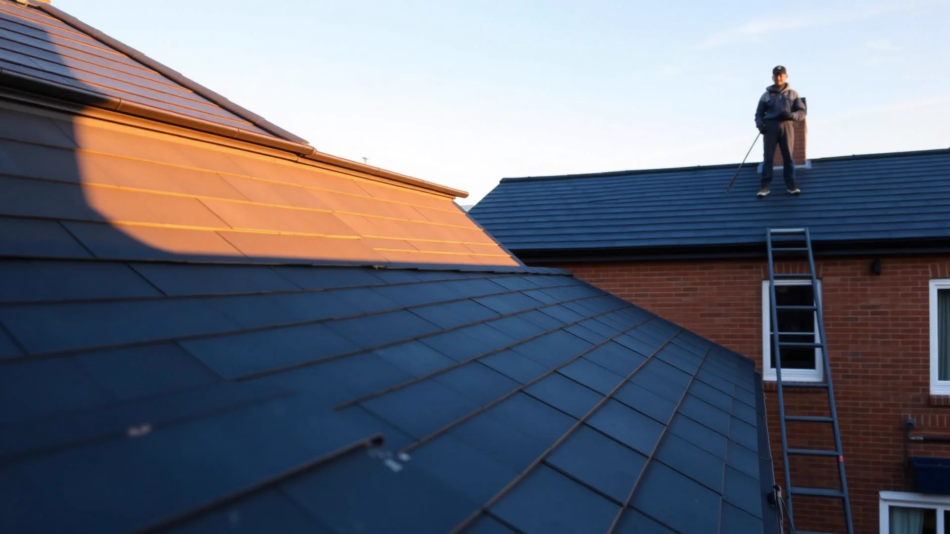 Slate re-roof in Portsmouth