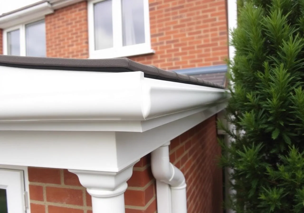 New uPVC fascia, soffit and guttering